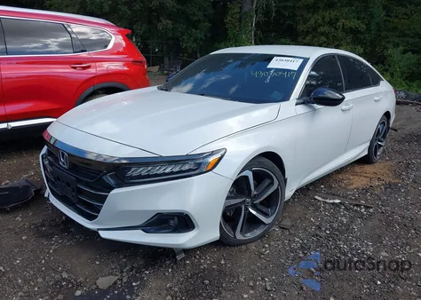 2021 Honda Accord Sport from USA, damaged, VIN 1HGCV1F33MA120222